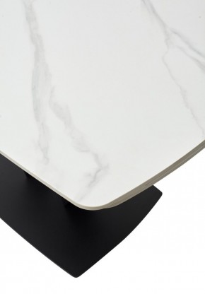 Стол ALATRI 120 MATT WHITE MARBLE SOLID CERAMIC / BLACK, ®DISAUR в Елабуге - elabuga.mebel24.online | фото 11