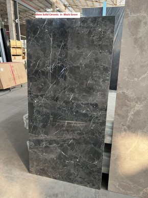 Стол ALES 180 BLACK GRAVE SOLID CERAMIC, керамика / бронзовый, ®DISAUR в Елабуге - elabuga.mebel24.online | фото 3