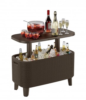 Стол Беви Бар (Bevy Bar Large Cool Bar), коричневый в Елабуге - elabuga.mebel24.online | фото 3