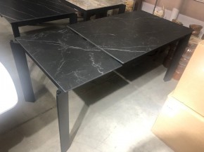 Стол CORNER 120 MATT BLACK MARBLE SOLID CERAMIC / BLACK, ®DISAUR в Елабуге - elabuga.mebel24.online | фото 12