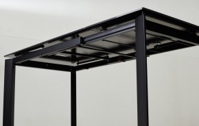 Стол CORNER 120 MATT BLACK MARBLE SOLID CERAMIC / BLACK, ®DISAUR в Елабуге - elabuga.mebel24.online | фото 2