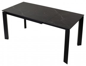 Стол CORNER 120 MATT BLACK MARBLE SOLID CERAMIC / BLACK, ®DISAUR в Елабуге - elabuga.mebel24.online | фото 4