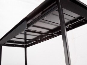 Стол CREMONA 140 HIGH GLOSS STATUARIO Белый мрамор глянцевый, керамика/ черный каркас, ®DISAUR в Елабуге - elabuga.mebel24.online | фото 6