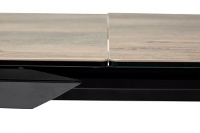 Стол CREMONA 180 KL-61 Под дерево, итальянская керамика / черный каркас, ®DISAUR в Елабуге - elabuga.mebel24.online | фото 4