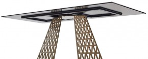 Стол ENNA 220 KL-188 Контрастный мрамор матовый, итальянская керамика/ каркас цвета шампань, ®DISAUR в Елабуге - elabuga.mebel24.online | фото 12