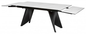Стол IVAR 200 MARBLES KL-99 Белый мрамор, итальянская керамика, ®DISAUR в Елабуге - elabuga.mebel24.online | фото 5