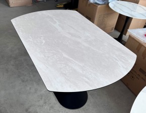 Стол KAI 140 TL-109 поворотная система раскладки, испанская керамика / Темно-серый / Черный, ®DISAUR в Елабуге - elabuga.mebel24.online | фото 7