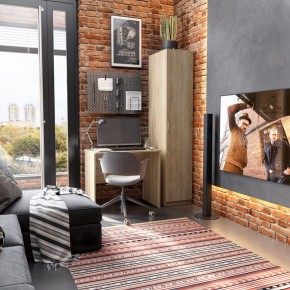Стол КАСТОР письменный 80х50, цвет Дуб Сонома в Елабуге - elabuga.mebel24.online | фото 3