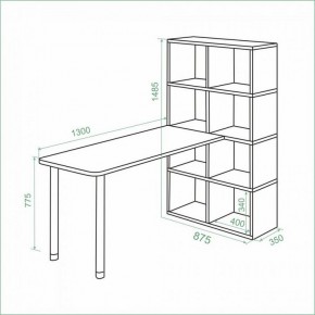 Стол компьютерный Bartolo в Елабуге - elabuga.mebel24.online | фото 3