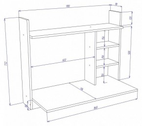 Стол компьютерный Cross СтТ4 в Елабуге - elabuga.mebel24.online | фото 3