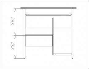 Стол компьютерный КСТ-10.1 в Елабуге - elabuga.mebel24.online | фото 3