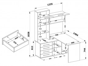 Стол компьютерный КСТ-14.1Л в Елабуге - elabuga.mebel24.online | фото 4