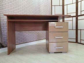 Стол компьютерный Симба Ясень шимо-Кофе с молоком в Елабуге - elabuga.mebel24.online | фото 2