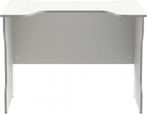 Стол компьютерный ВАРДИГ K2 100x82, белый/серебристый в Елабуге - elabuga.mebel24.online | фото 2