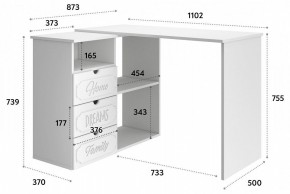 Стол письменный ДримСтар ДС-5 в Елабуге - elabuga.mebel24.online | фото 7