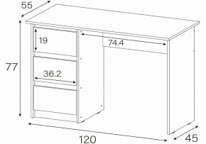 Стол письменный Идена в Елабуге - elabuga.mebel24.online | фото 4