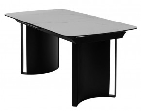 Стол RASMUS 160 TL-45 Белый мрамор, испанская керамика / черный каркас, ®DISAUR в Елабуге - elabuga.mebel24.online | фото 1