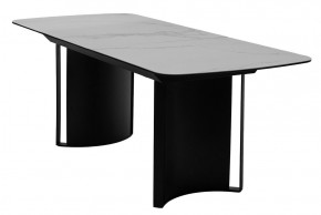 Стол RASMUS 160 TL-45 Белый мрамор, испанская керамика / черный каркас, ®DISAUR в Елабуге - elabuga.mebel24.online | фото 4