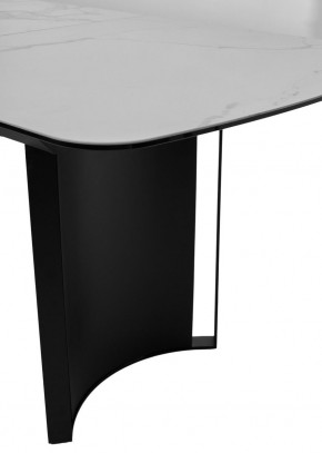 Стол RASMUS 160 TL-45 Белый мрамор, испанская керамика / черный каркас, ®DISAUR в Елабуге - elabuga.mebel24.online | фото 7