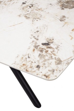 Стол RIVOLI 140 GLOSS LUXURY PANDORA SOLID CERAMIC / BLACK, ®DISAUR в Елабуге - elabuga.mebel24.online | фото 8