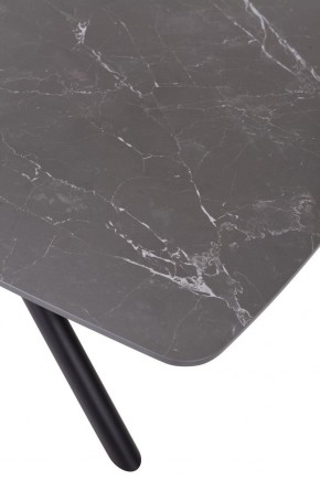 Стол RIVOLI 140 MATT BLACK MARBLE SOLID CERAMIC / BLACK, ®DISAUR в Елабуге - elabuga.mebel24.online | фото 10