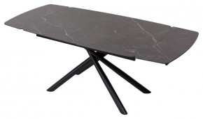 Стол RIVOLI 140 MATT BLACK MARBLE SOLID CERAMIC / BLACK, ®DISAUR в Елабуге - elabuga.mebel24.online | фото 3