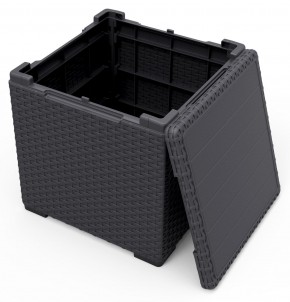 Стол с функцией хранения Виго (Vigo storage box) графит в Елабуге - elabuga.mebel24.online | фото 3