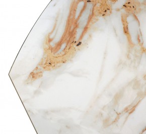Стол TERAMO 135 GLOSS GRAND JADE SOLID CERAMIC, керамика, поворотн.механизм / Черный каркас, ®DISAUR в Елабуге - elabuga.mebel24.online | фото 13