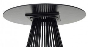 Стол TERNI 120 MATT BLACK MARBLE SOLID CERAMIC Черный мрамор матовый, керамика /Черн.каркас, ®DISAUR в Елабуге - elabuga.mebel24.online | фото 6