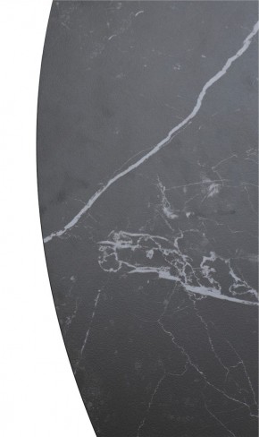 Стол TERNI 120 MATT BLACK MARBLE SOLID CERAMIC Черный мрамор матовый, керамика /Черн.каркас, ®DISAUR в Елабуге - elabuga.mebel24.online | фото 9
