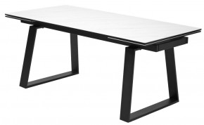 Стол VASTO 180 MARBLES KL-99 Белый мрамор матовый, итальянская керамика/ черный каркас, ®DISAUR в Елабуге - elabuga.mebel24.online | фото 4