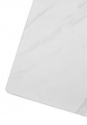 Стол VASTO 180 MARBLES KL-99 Белый мрамор матовый, итальянская керамика/ черный каркас, ®DISAUR в Елабуге - elabuga.mebel24.online | фото 7