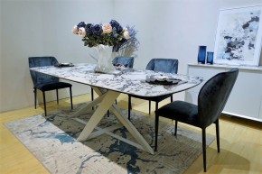 Стол VICENZA 220 BULGARI WHITE, керамика / белый, ®DISAUR в Елабуге - elabuga.mebel24.online | фото 12