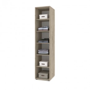 СТОУН С13 Шкаф-пенал (дуб золотой/графит) в Елабуге - elabuga.mebel24.online | фото 3