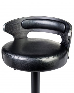 Стул барный DOBRIN FRED BLACK, чёрное дерево, чёрный в Елабуге - elabuga.mebel24.online | фото 6