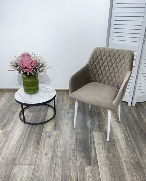 Стул BRANDY-X ЛАТТЕ #25 / белый каркас, велюр М-City в Елабуге - elabuga.mebel24.online | фото 2