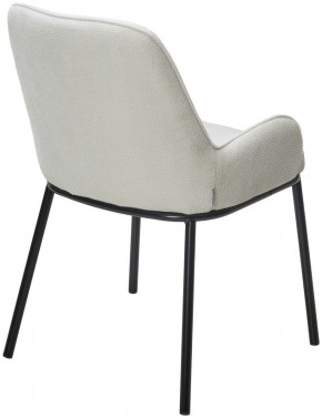 Стул BRIO CATO-01 Белый, фактурная ткань / черный каркас, ®DISAUR в Елабуге - elabuga.mebel24.online | фото 5