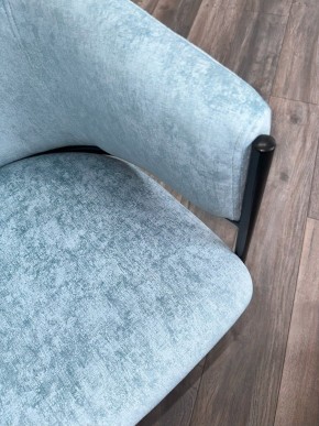 Стул ДИЛЛ, цвет RAIN 7 бриз, велюр / черный каркас М-City в Елабуге - elabuga.mebel24.online | фото 7