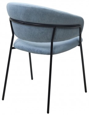 Стул ГЕММА, цвет RAIN 13 blue, велюр / черный каркас М-City в Елабуге - elabuga.mebel24.online | фото 9