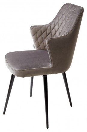 Стул HERMAN 360 град. ГРАФИТ #14, велюр / черный каркас М-City в Елабуге - elabuga.mebel24.online | фото 4