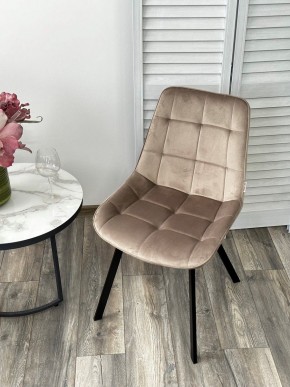 Стул ONION G062-13 кварцевый, велюр/ черный каркас М-City в Елабуге - elabuga.mebel24.online | фото 2