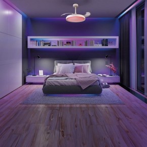 Светильник с вентилятором Mantra Siberia 8760 в Елабуге - elabuga.mebel24.online | фото 2