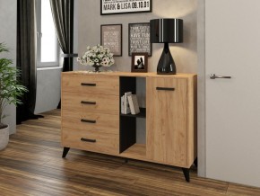 СВЕТЛАНА Комод-тумба  (дуб золотой/венге) в Елабуге - elabuga.mebel24.online | фото