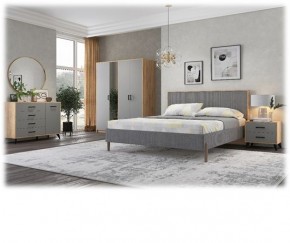 СВЕТЛАНА LOFT Спальный гарнитур (модульный) (дуб золотой/серый) в Елабуге - elabuga.mebel24.online | фото