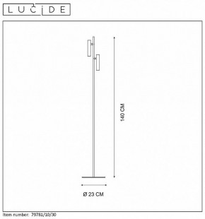 Торшер Lucide Philon 79781/10/30 в Елабуге - elabuga.mebel24.online | фото 4