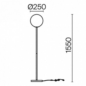 Торшер Maytoni Ring MOD013FL-01BS в Елабуге - elabuga.mebel24.online | фото 4