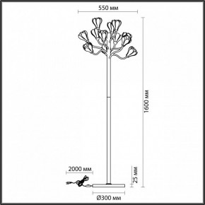 Торшер Odeon Light Gardi 5090/12F в Елабуге - elabuga.mebel24.online | фото 5