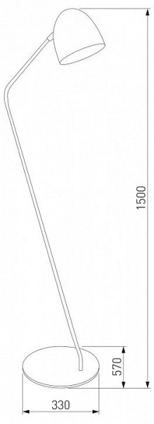 Торшер TK Lighting Soho 5037 Soho Black в Елабуге - elabuga.mebel24.online | фото 2