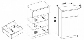 Тумба для обуви ТП-12 в Елабуге - elabuga.mebel24.online | фото 4