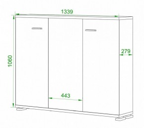 Тумба Домино нельсон ПУ-60-4 в Елабуге - elabuga.mebel24.online | фото 2